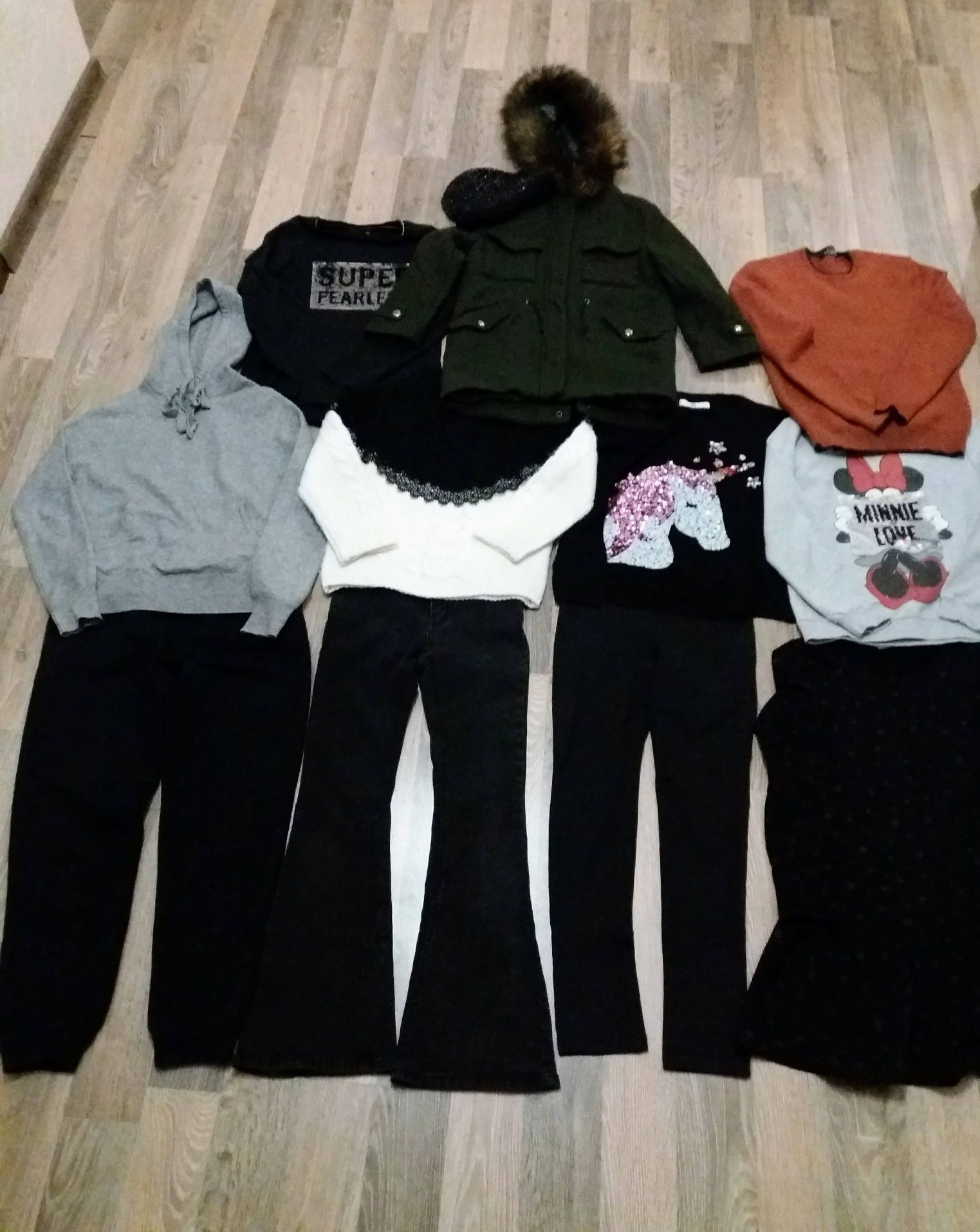 Пакет вещей,комплект,набор,Zara,Name it,худи,джинсы,штаны,пальто