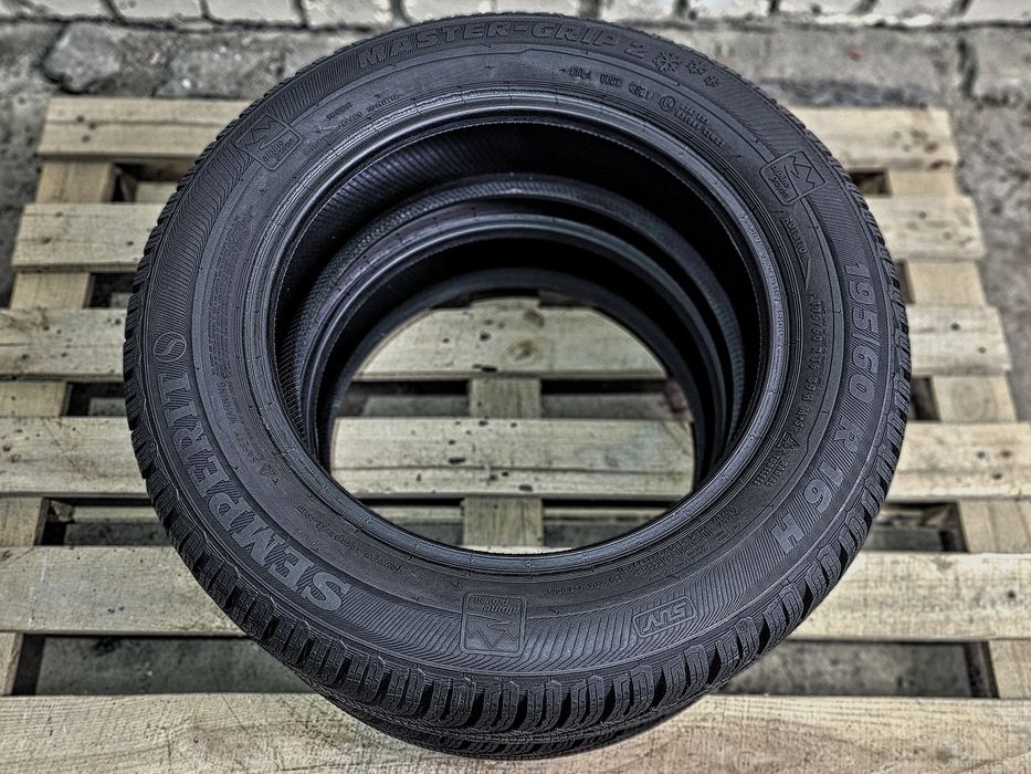 195/60r16 Semperit | 2021 | 8.5mm | France | Преміум зимові шини | 2шт