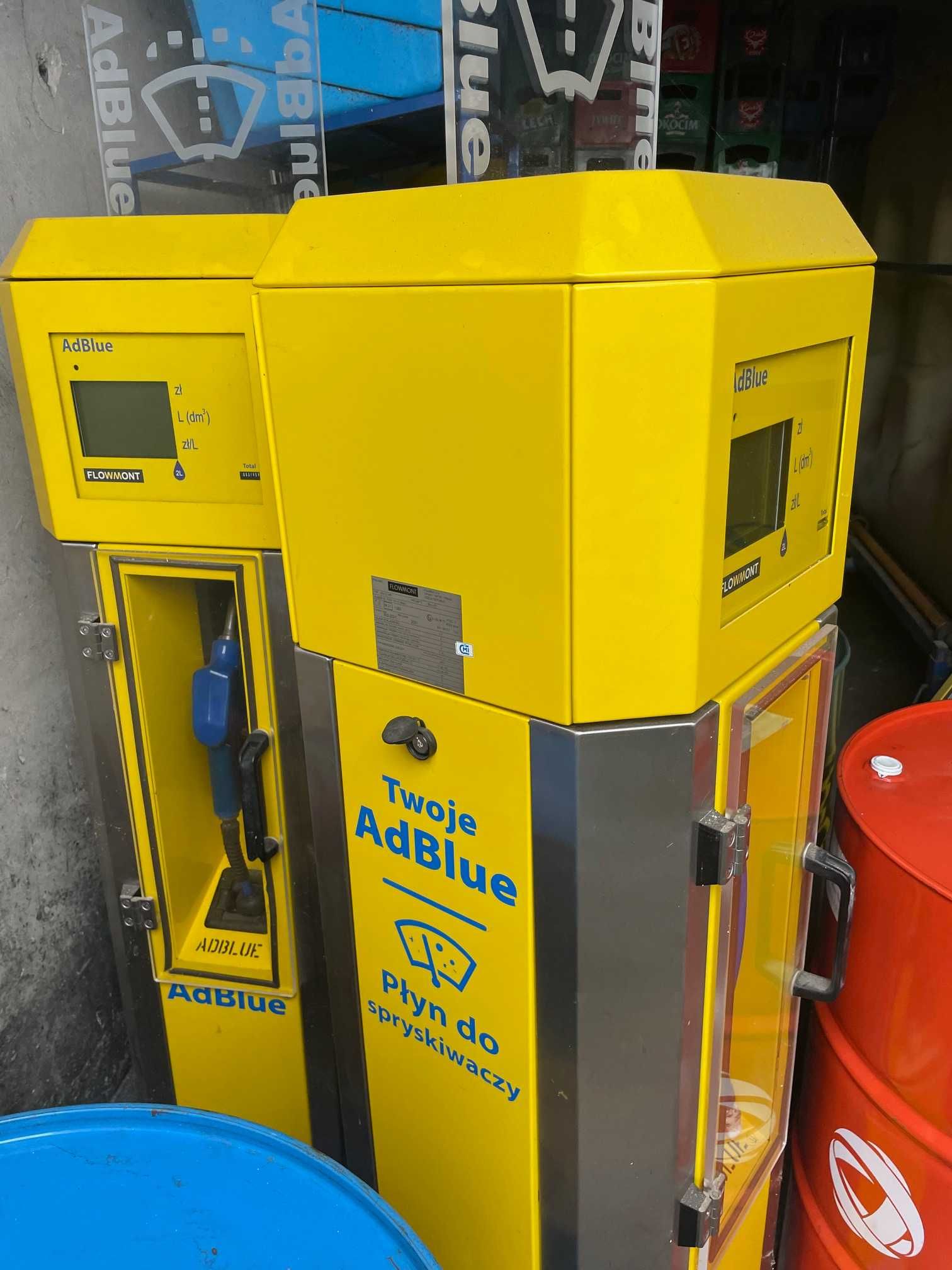 Kontener Zbiornik AdBlue + Płyn do Spryskiwaczy + Dystrybutor ADAST