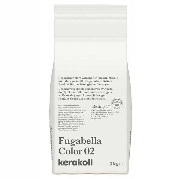 KERAKOLL Fugabella Color 02 Fuga 3 kg nowa 1 opakowanie