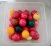 Conjunto de bolas de bilhar (tamanho pequeno)