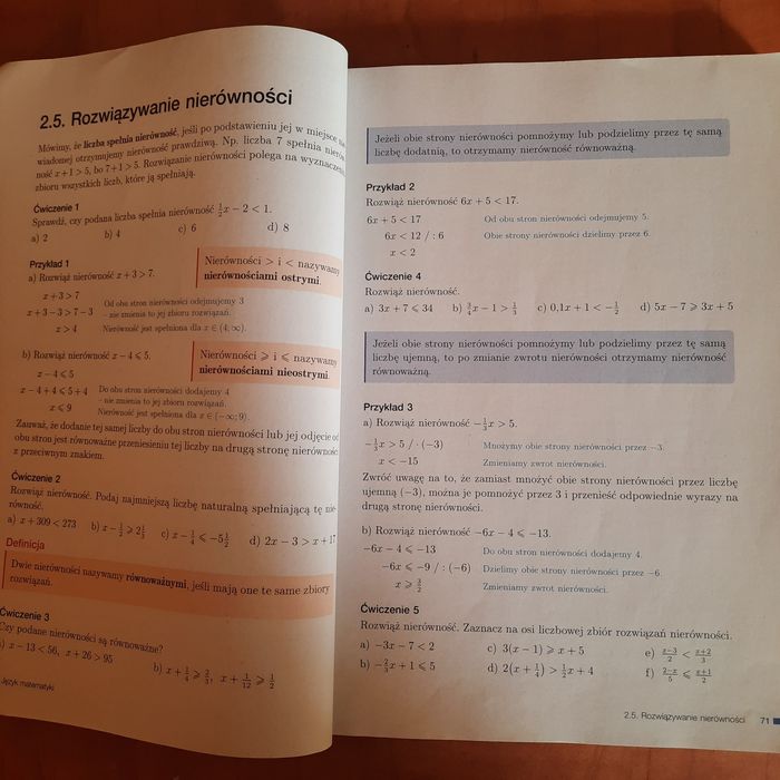 Matematyka 1 podręcznik