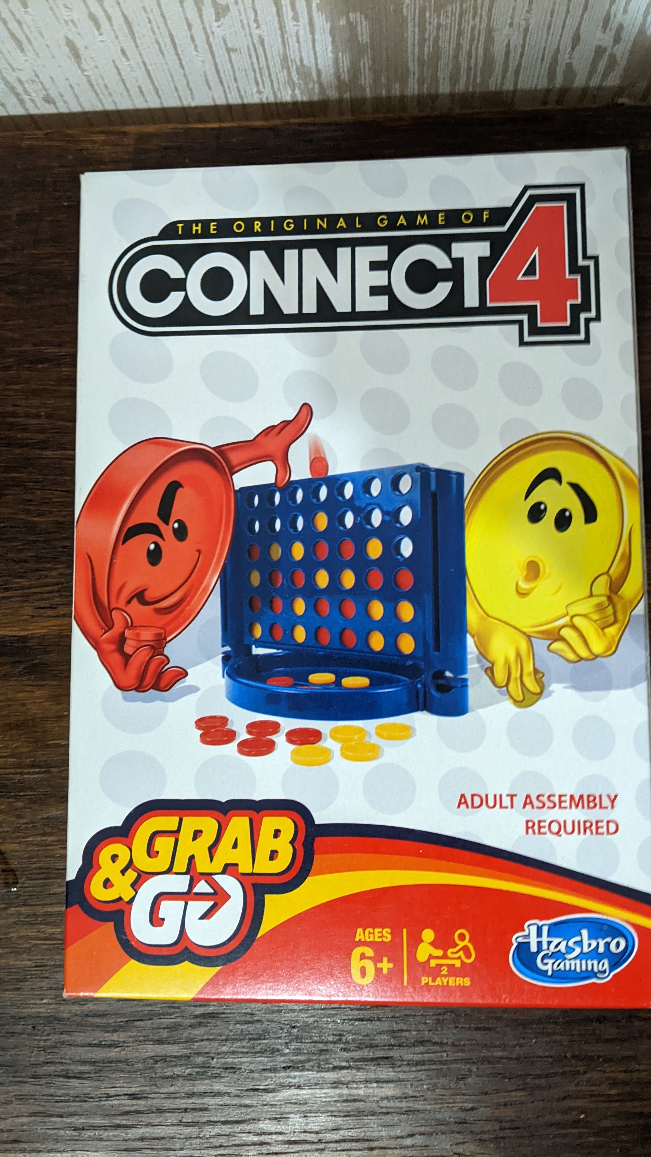 Настільна гра Hasbro Connect 4 Game логічна "Збери 4"