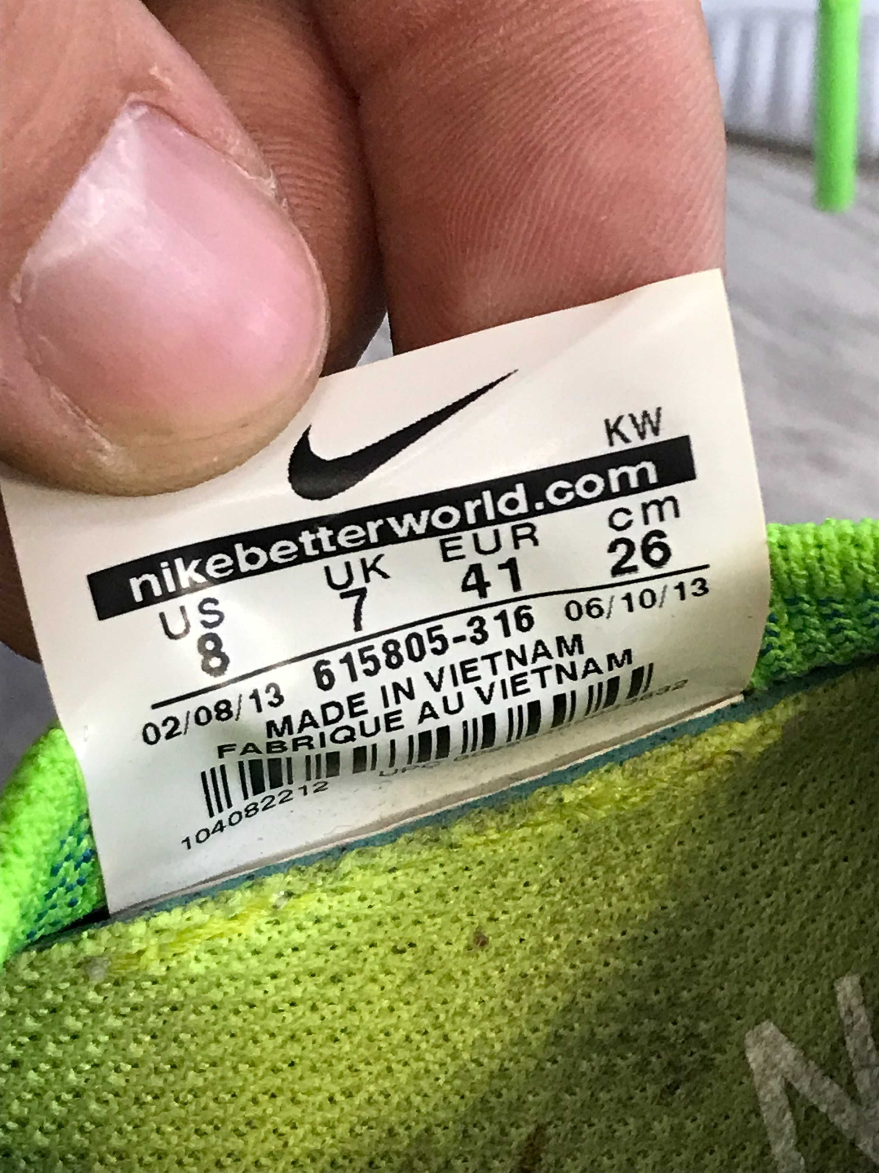 Buty do biegania Nike Free 5.0 Flyknit Rainbow rozm. 41
