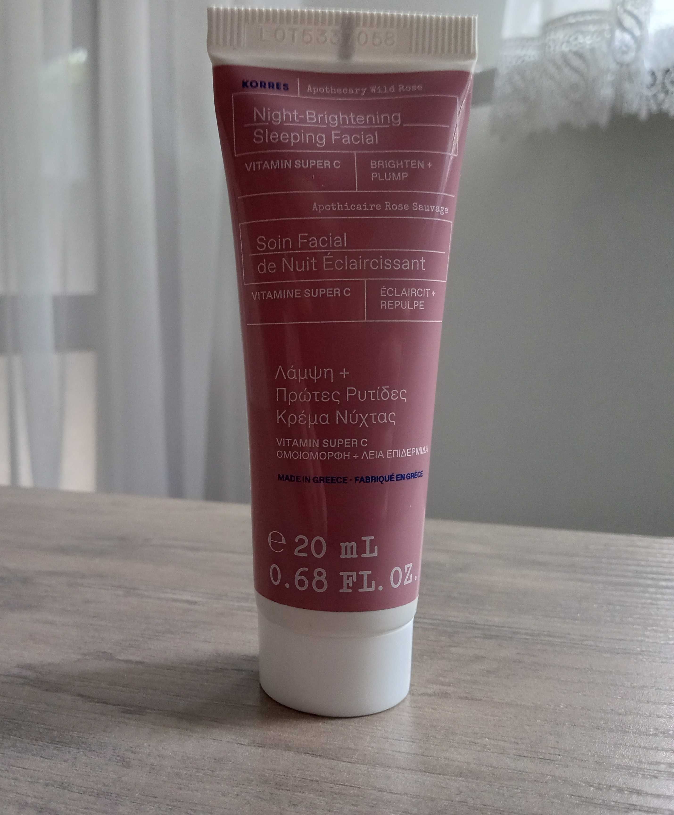 Korres zestaw: Santorini Grape, Greek Yoghurt, Apothecary Wild Rose