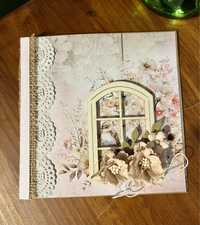 Kartka handmade scrapbooking urodziny imieniny