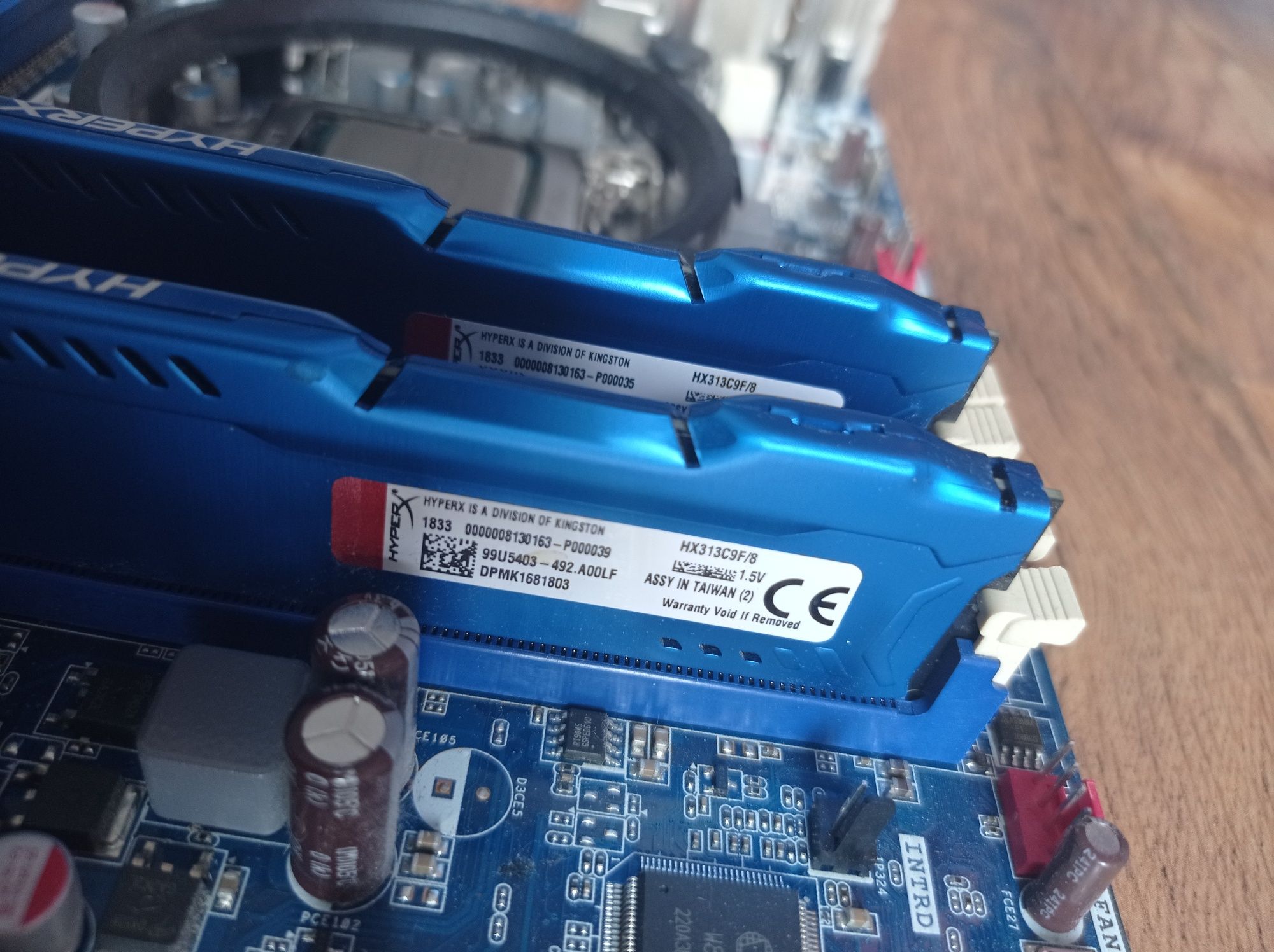 Płyta główna+ procesor Intel core i7 3770+ pamięć RAM