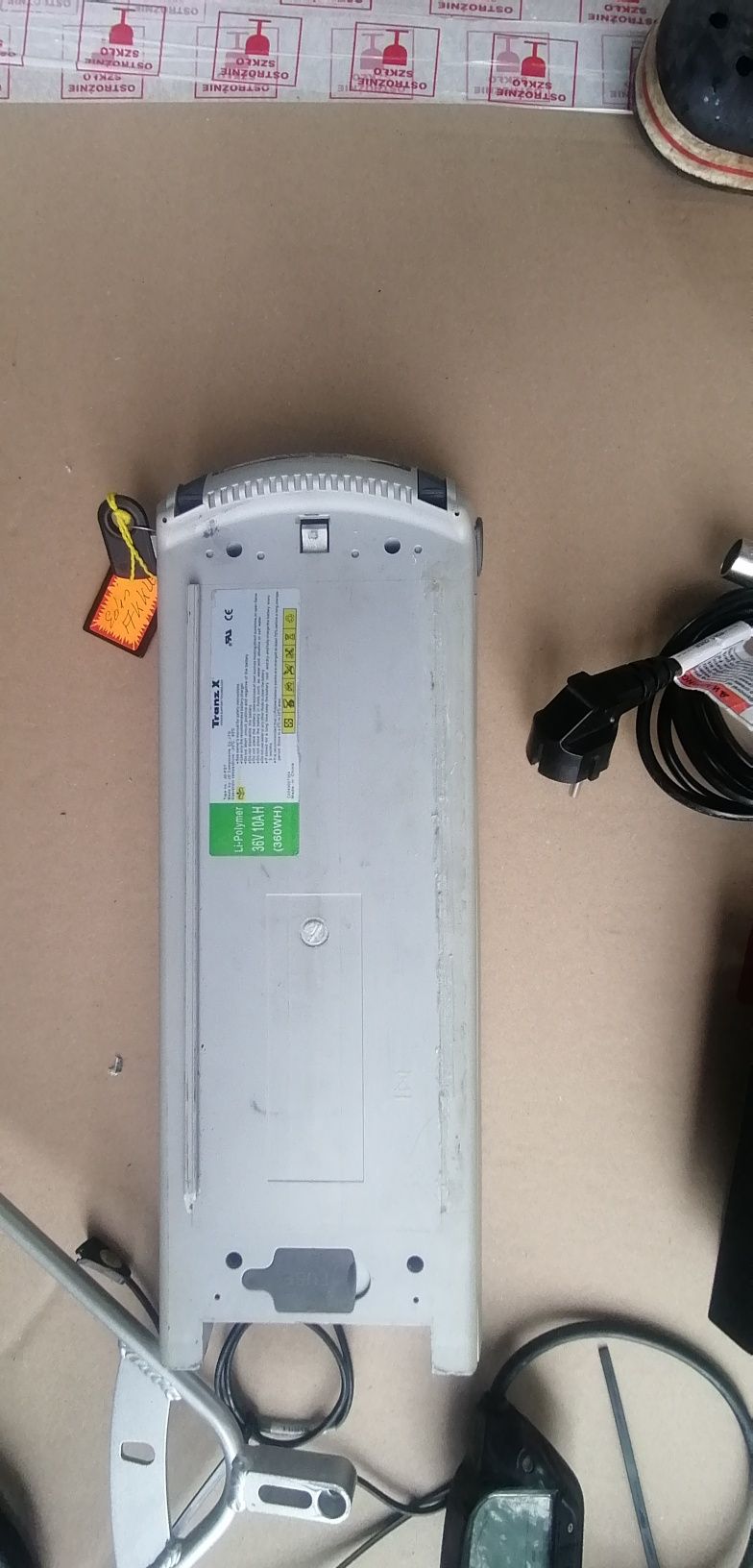 Zestaw Tranz-X, silnik, ładowarka, bateria komplet