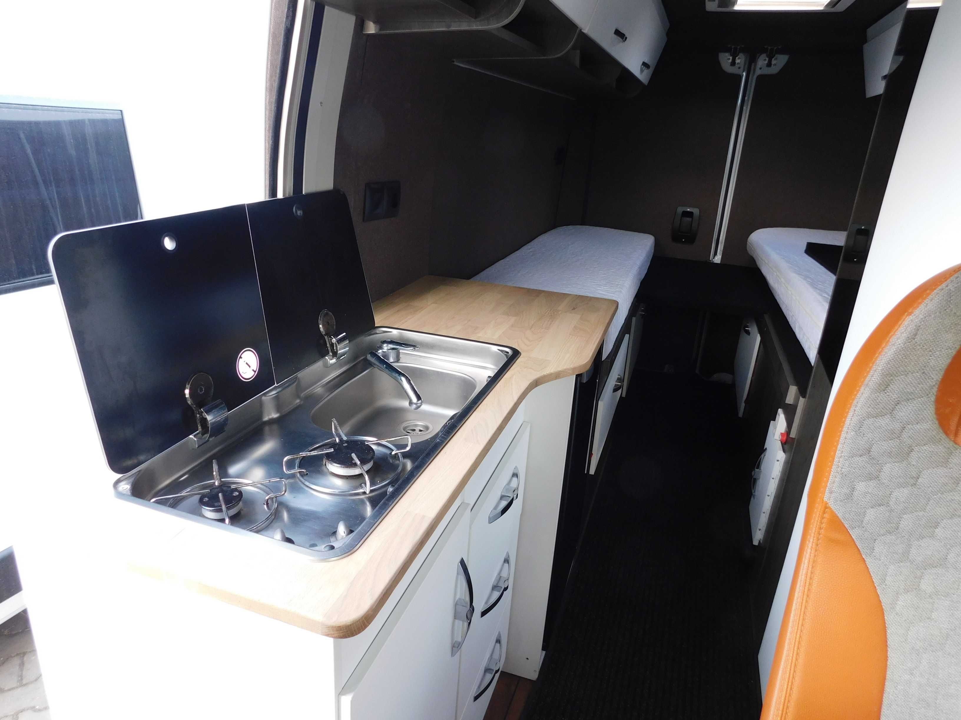 Wynajem Camper Campervan 2x Klima łóżko 190x190