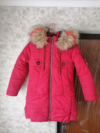 Зимова куртка - пуховик на дівчинку