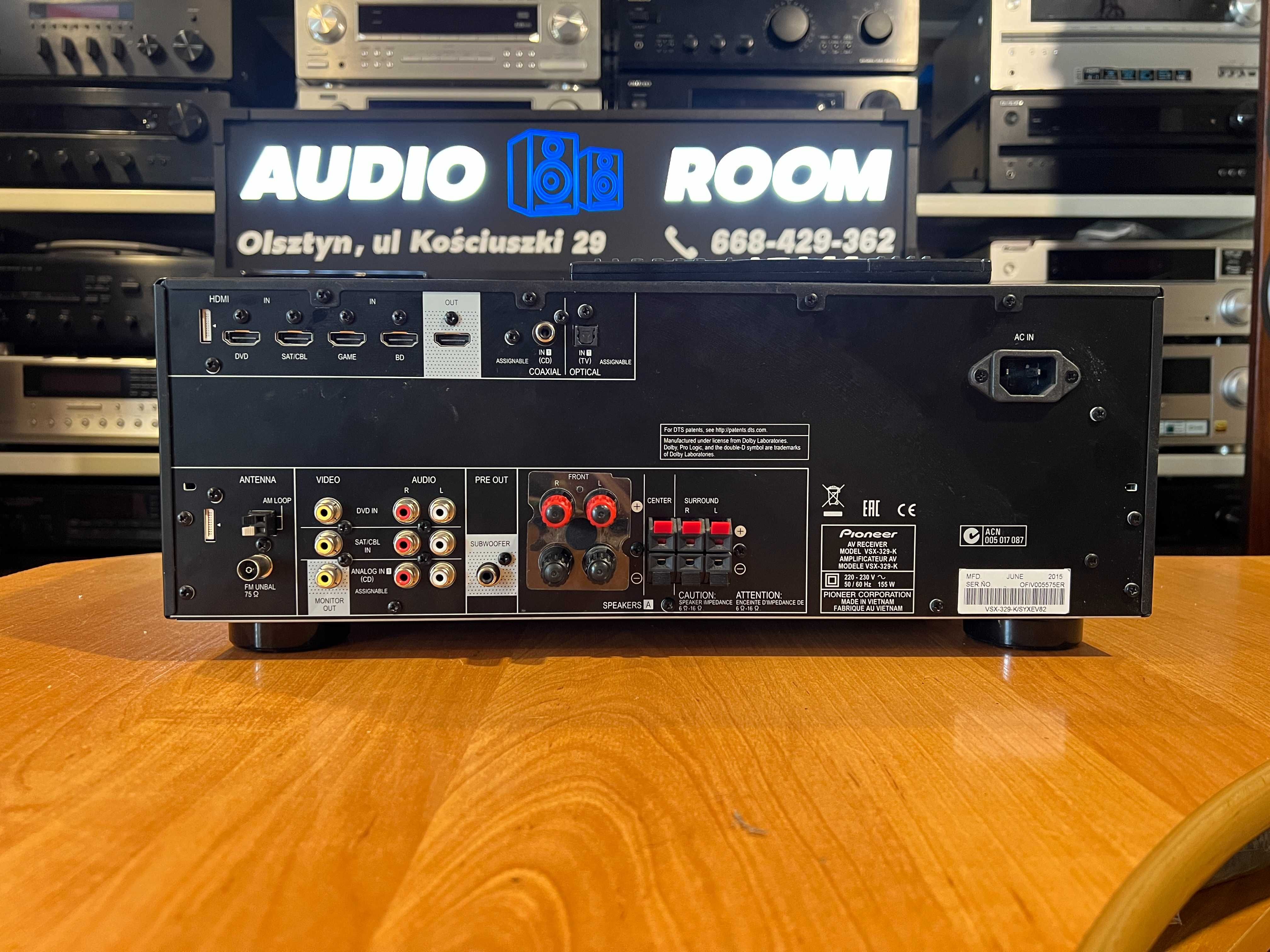 Amplituner Pioneer VSX-329 Audio Room