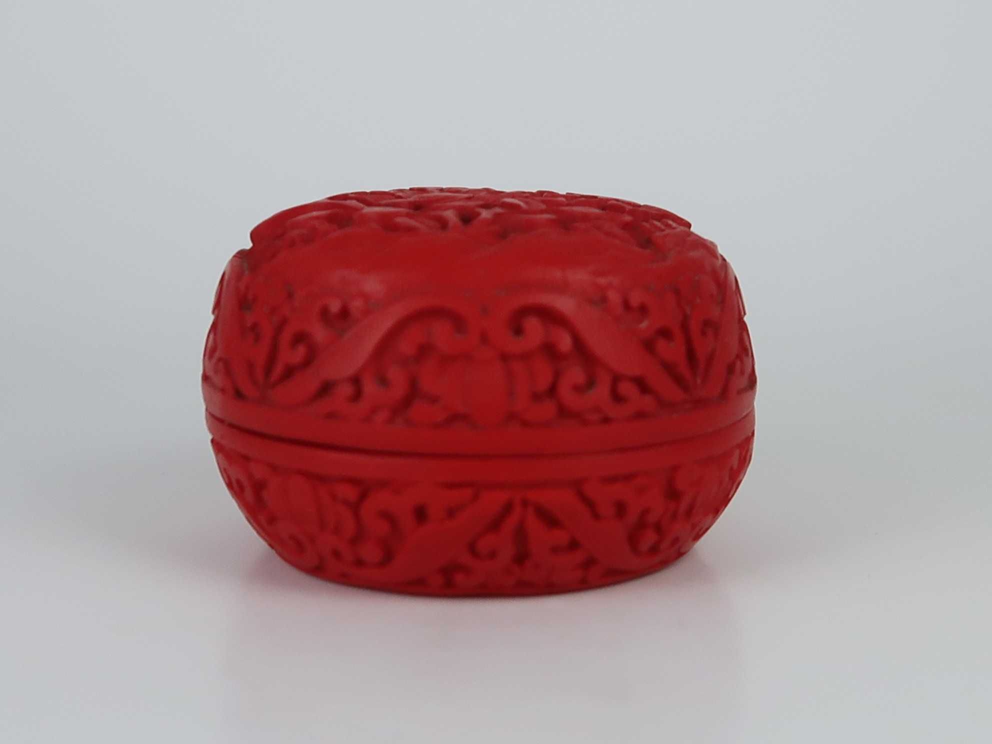 Caixa lacada Cinnabar 7.5 cm