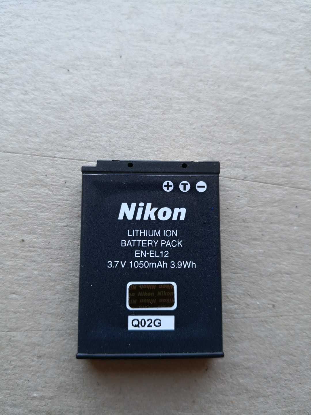 Nikon EN-EL12 bateria original 3,7V_1050mAh;para Nikon compacta S9300