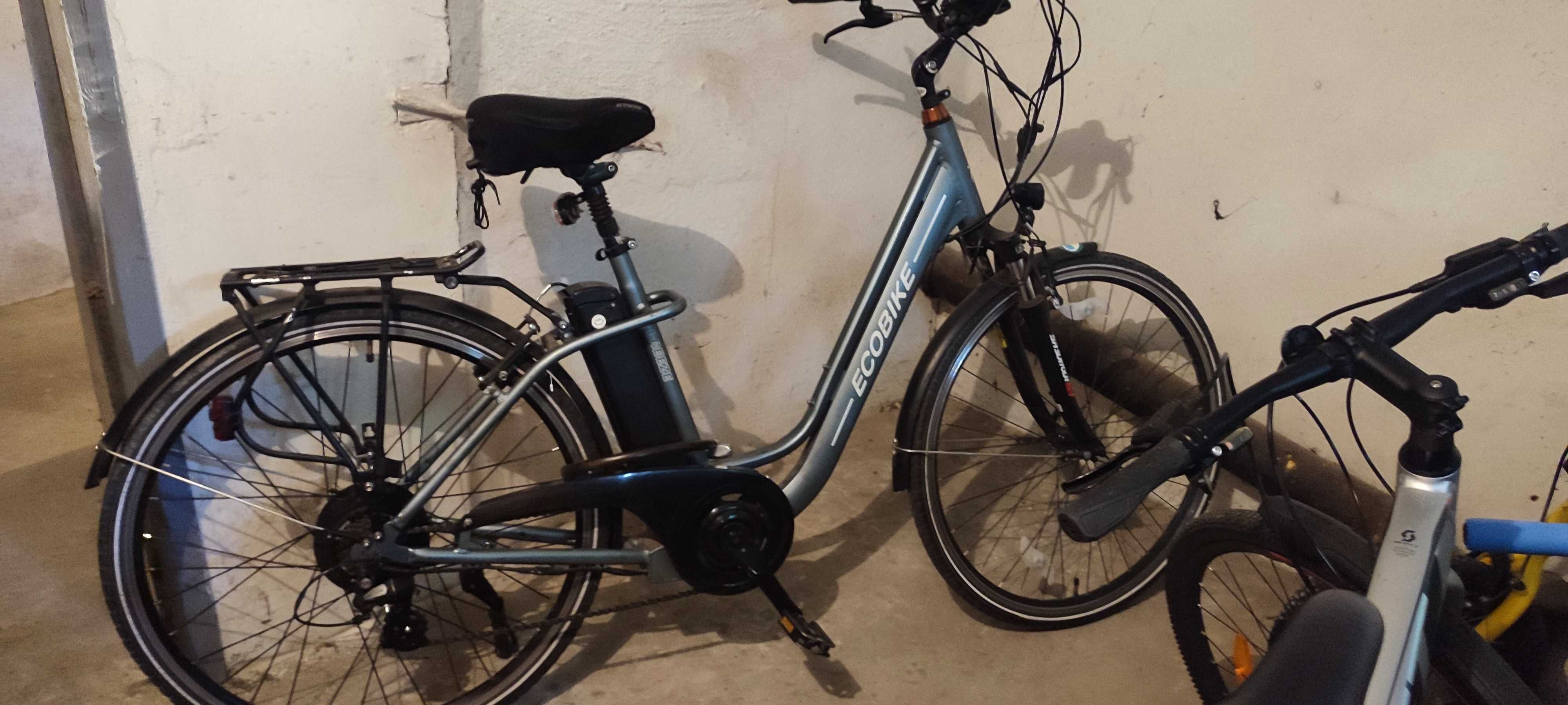 Rower elektryczny ecobike damski