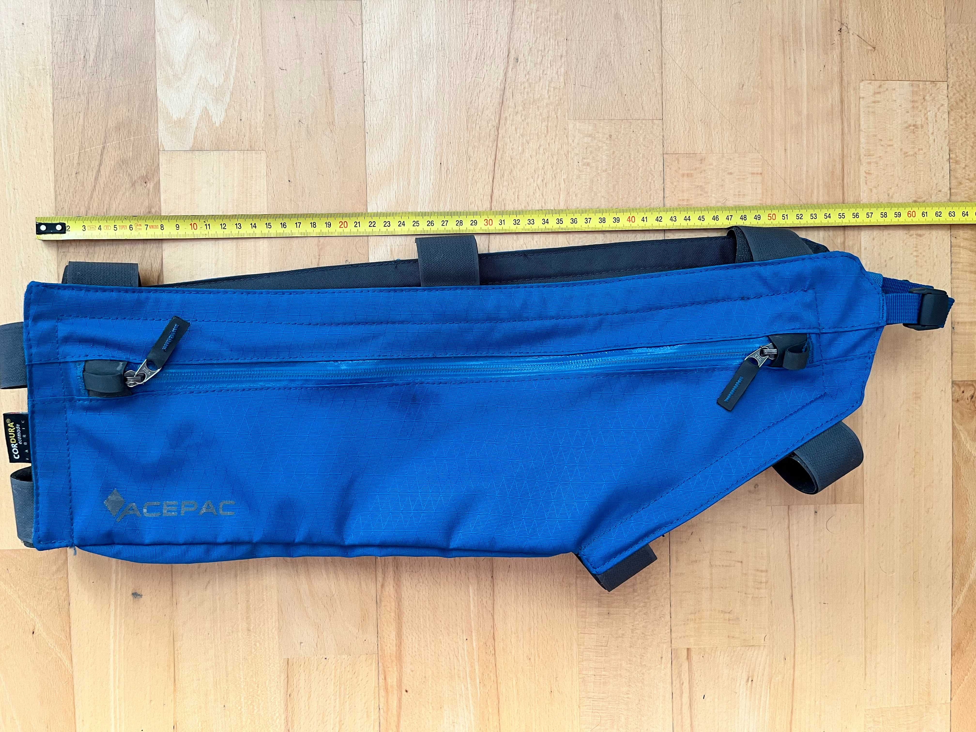 Torba sakwa rowerowa na ramę Acepac Zip Frame Bag JACK Crosso Rockbros