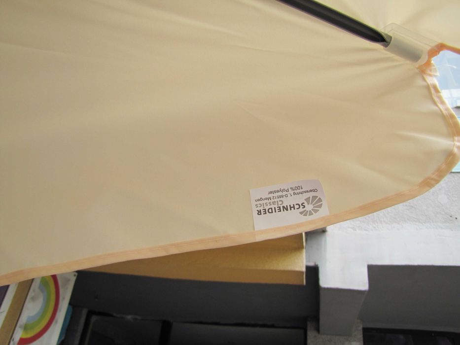 Parasol ogrodowy przeciwsłoneczny prostokątny 180 x 120 cm Schneider