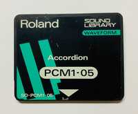 roland card pcm1-05 "accordion"