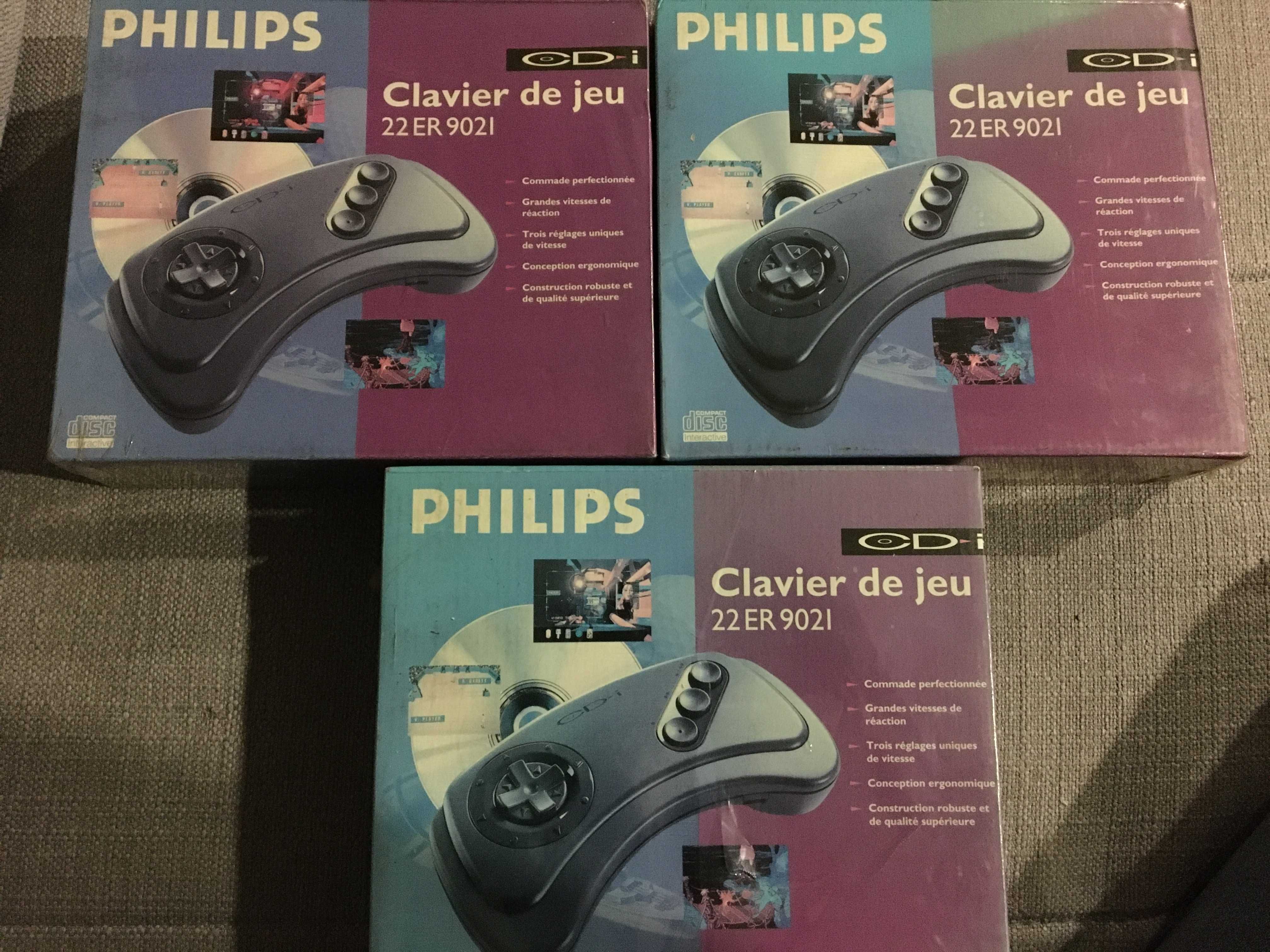 Conjunto JOGOS + COMANDOS Philips Cd-i