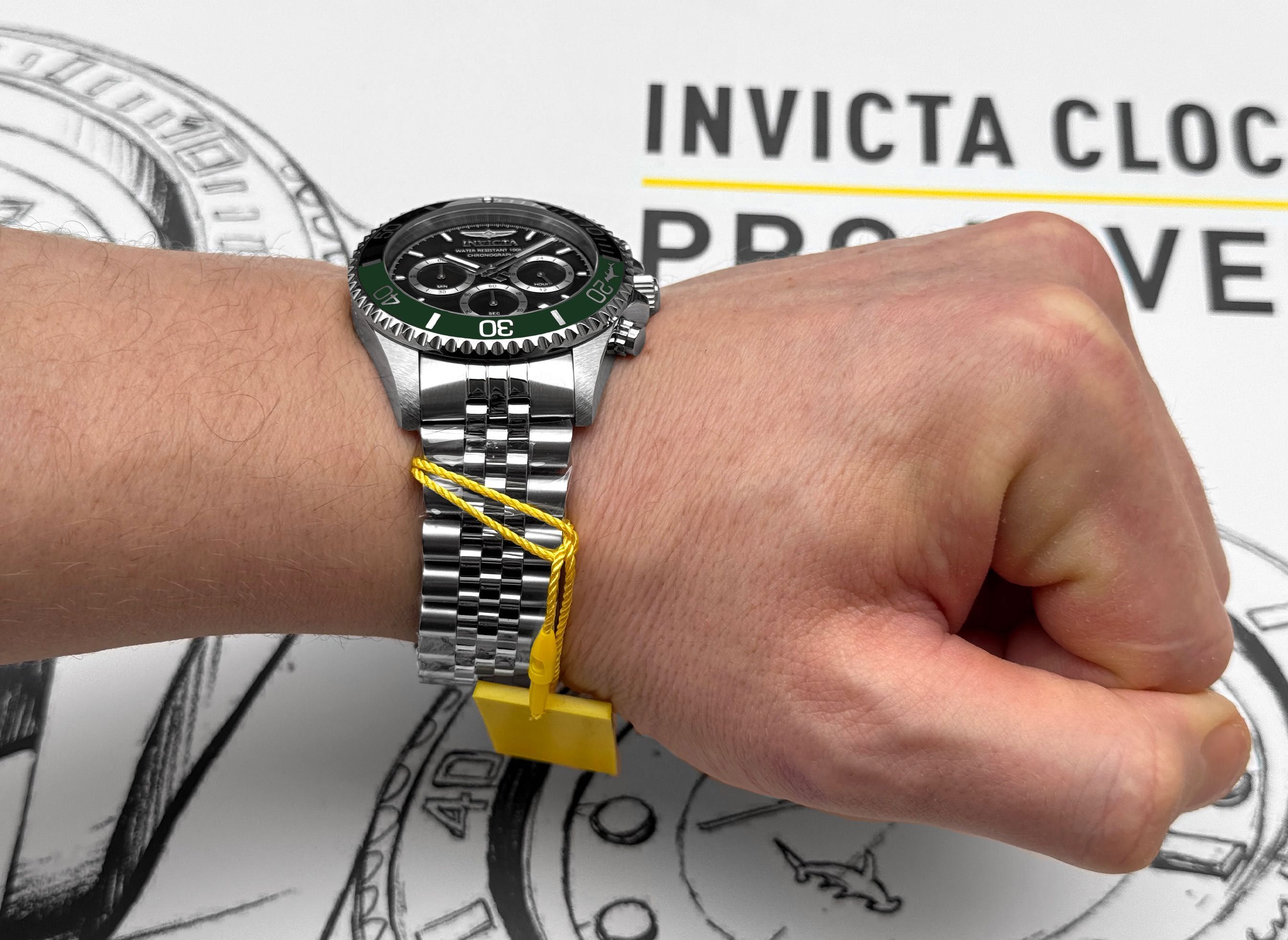 Годинник Invicta 48380 Pro Diver 43 mm. Master of the Oceans 100 MT