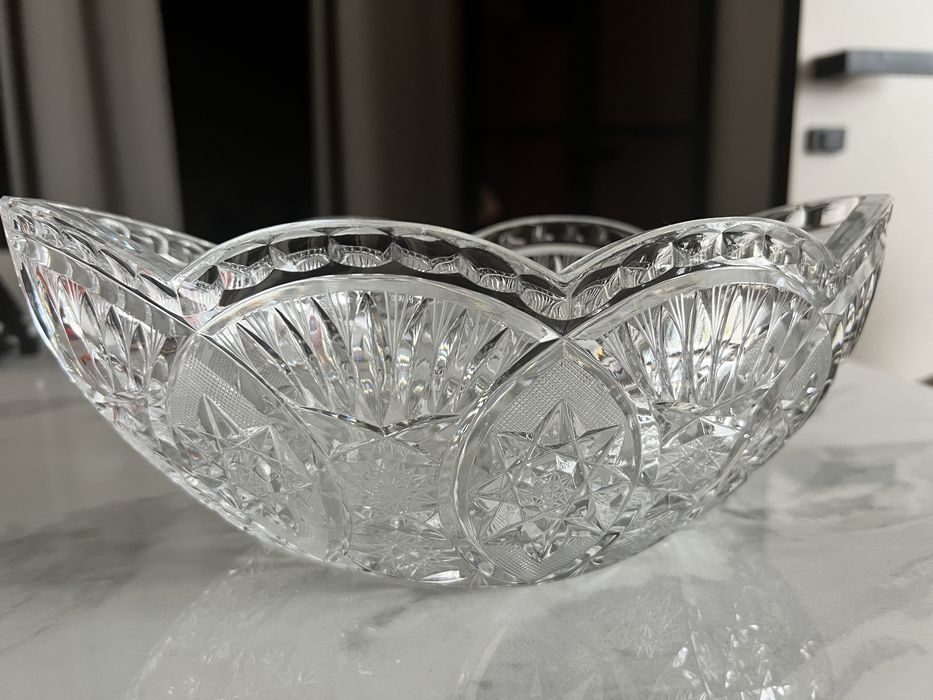 Салатница, хрусталь, Bohemia