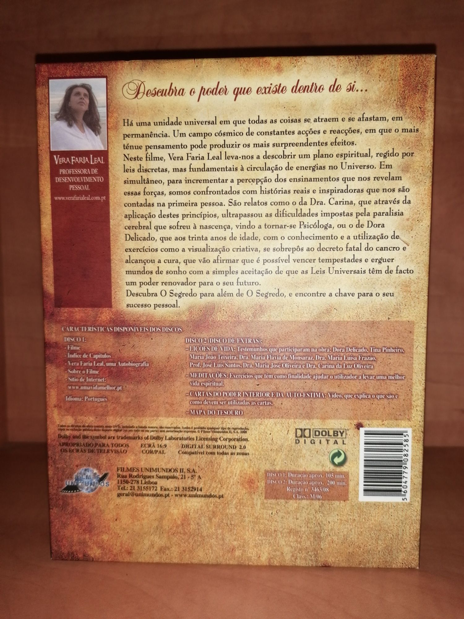 DVD Edição Especial " O Segredo para Além de " O Segredo"" (Como Novo)