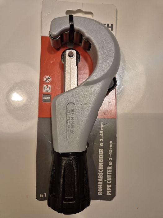 WURTH Obcinak do rur ze stali nierdzewnej 3-45mm