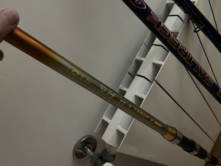 Conjunto de canas de pesca