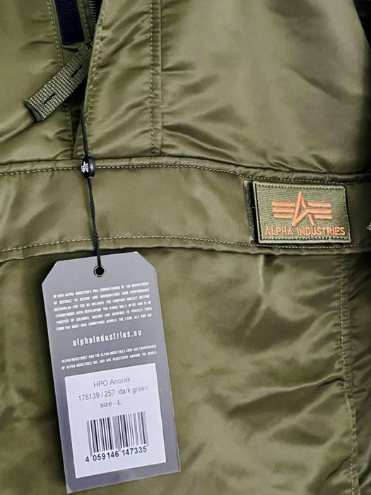 Kurtka zimowa Alpha Industries HPO Anorak L