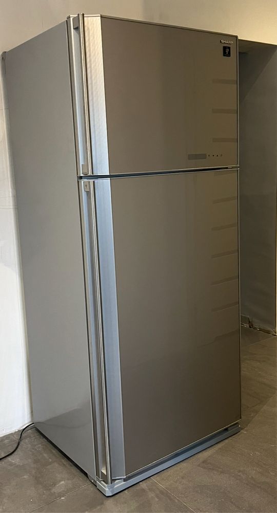 Lodówka Sharp SJ-GC70OV-SL  wys 185 x szer 80 x gl. 72,5 cm