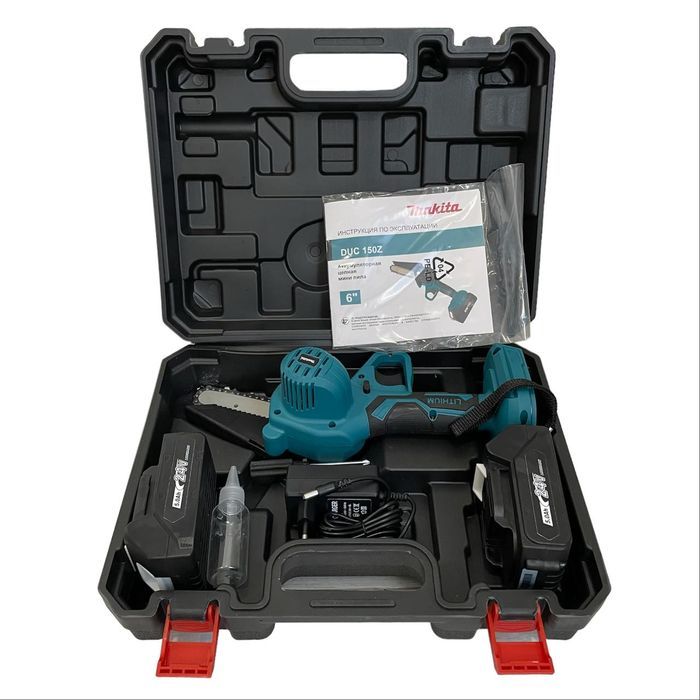 Makita мини пила аккумуляторная DUC 150Z 24V 5Ah шина 100 мм веткорез