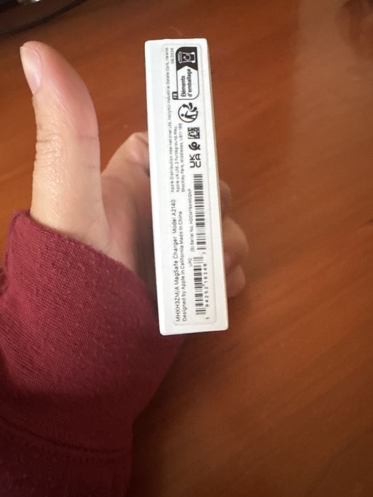 Caixa de megsafe cherger Apple original