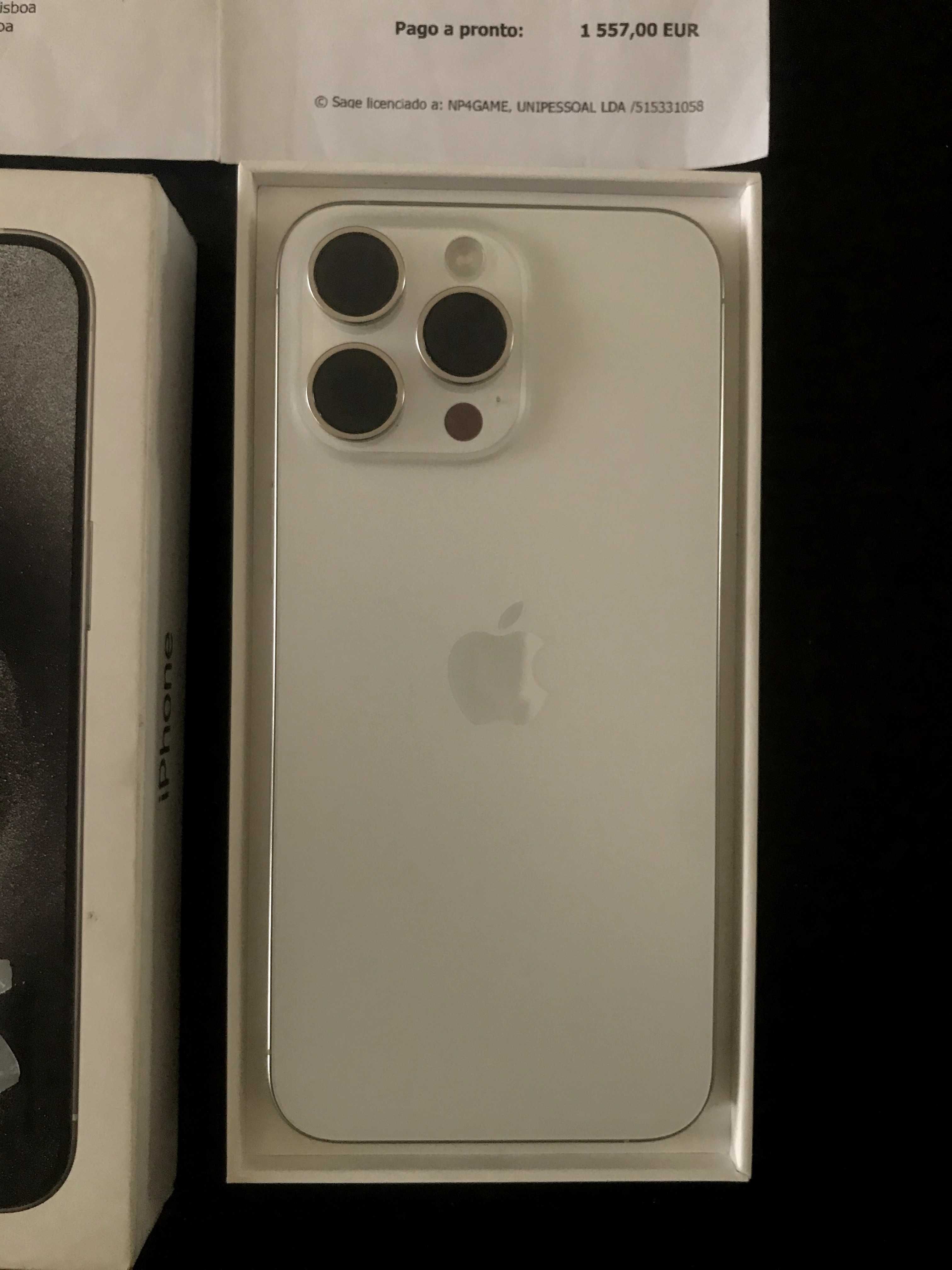 Iphone 15 Pro Max com garantia e como novo