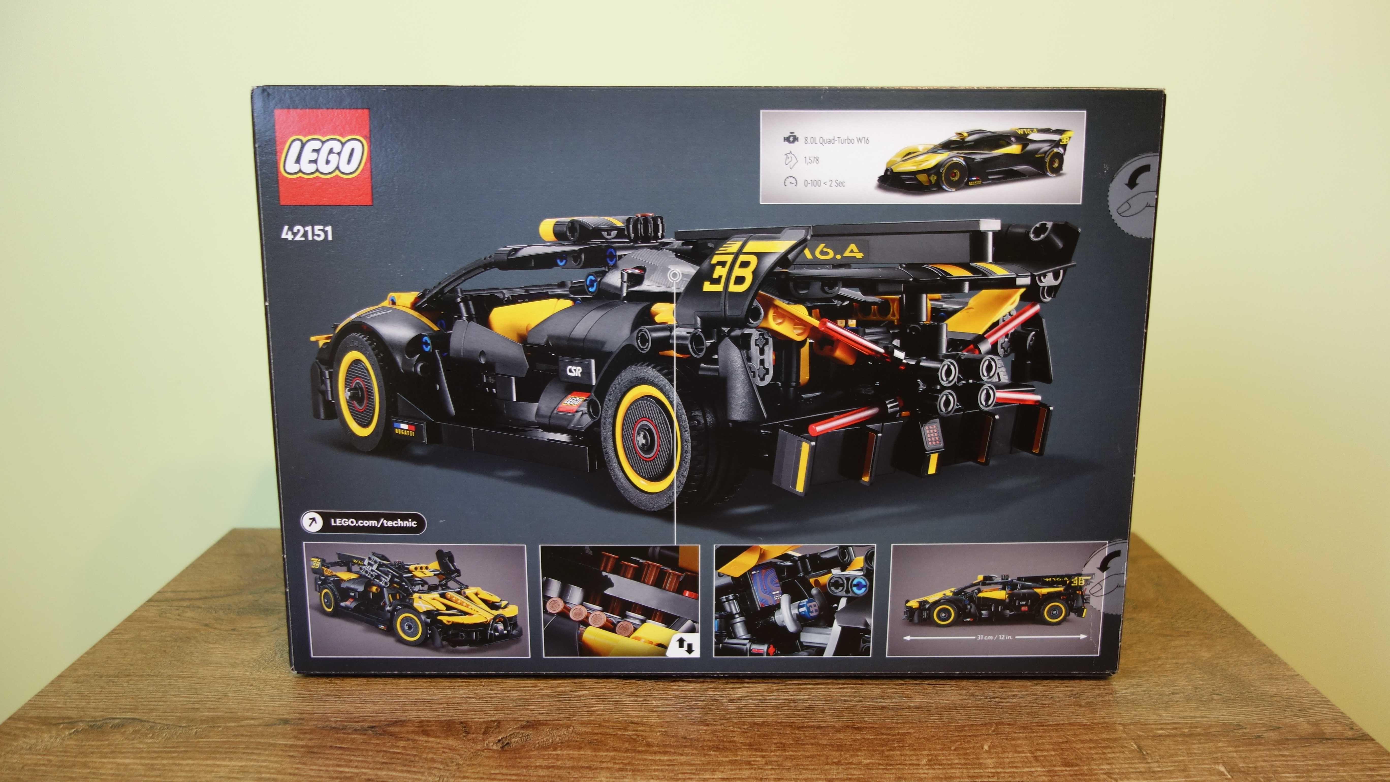 LEGO Technic Bolid Bugatti 42151