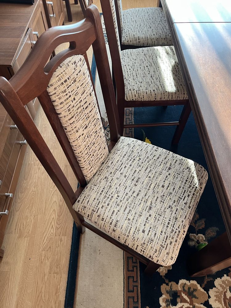 Komplet stol+8 krzesel