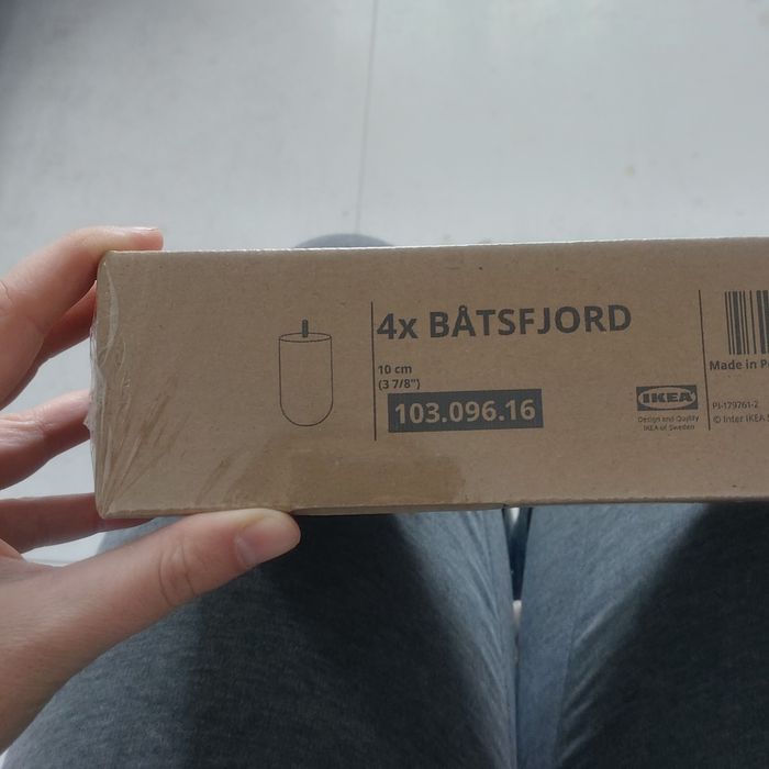 Nogi Ikea Batsfjord 103.096.16 nóżki do sofy
