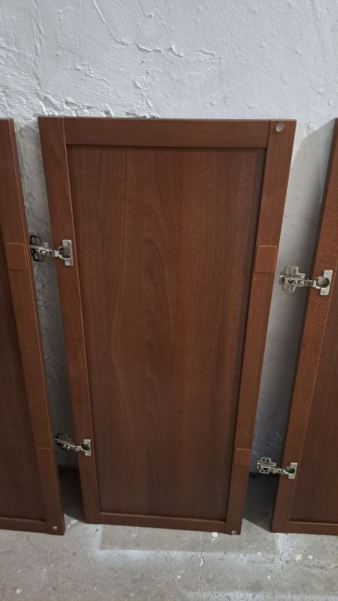 drzwiczki/fronty do regału BILLY IKEA model OLSBO brązowy orzech 40x97