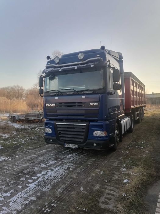 Ciągnik siodłowy DAF XF 460 + naczepa wywrotka mega