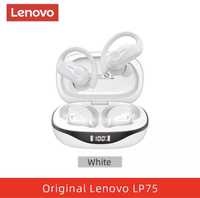 Навушники Lenovo LP 75  TWS (білі)гарний звук