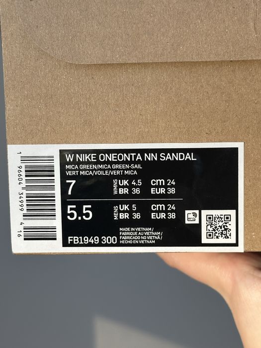 Сандалі Nike Oneonta жіночі 38р (24 см)