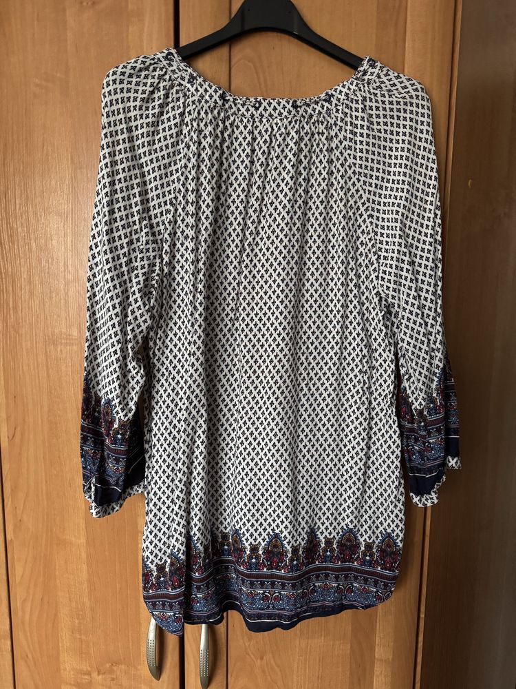 Bluzka / Koszula boho we wzory rękaw 3/4 Baxleys 42