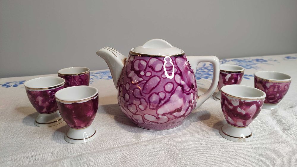 Porcelanowy zestaw Ćmielów