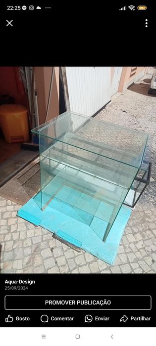 Fabrico, revendo aquarios e restauro tambem