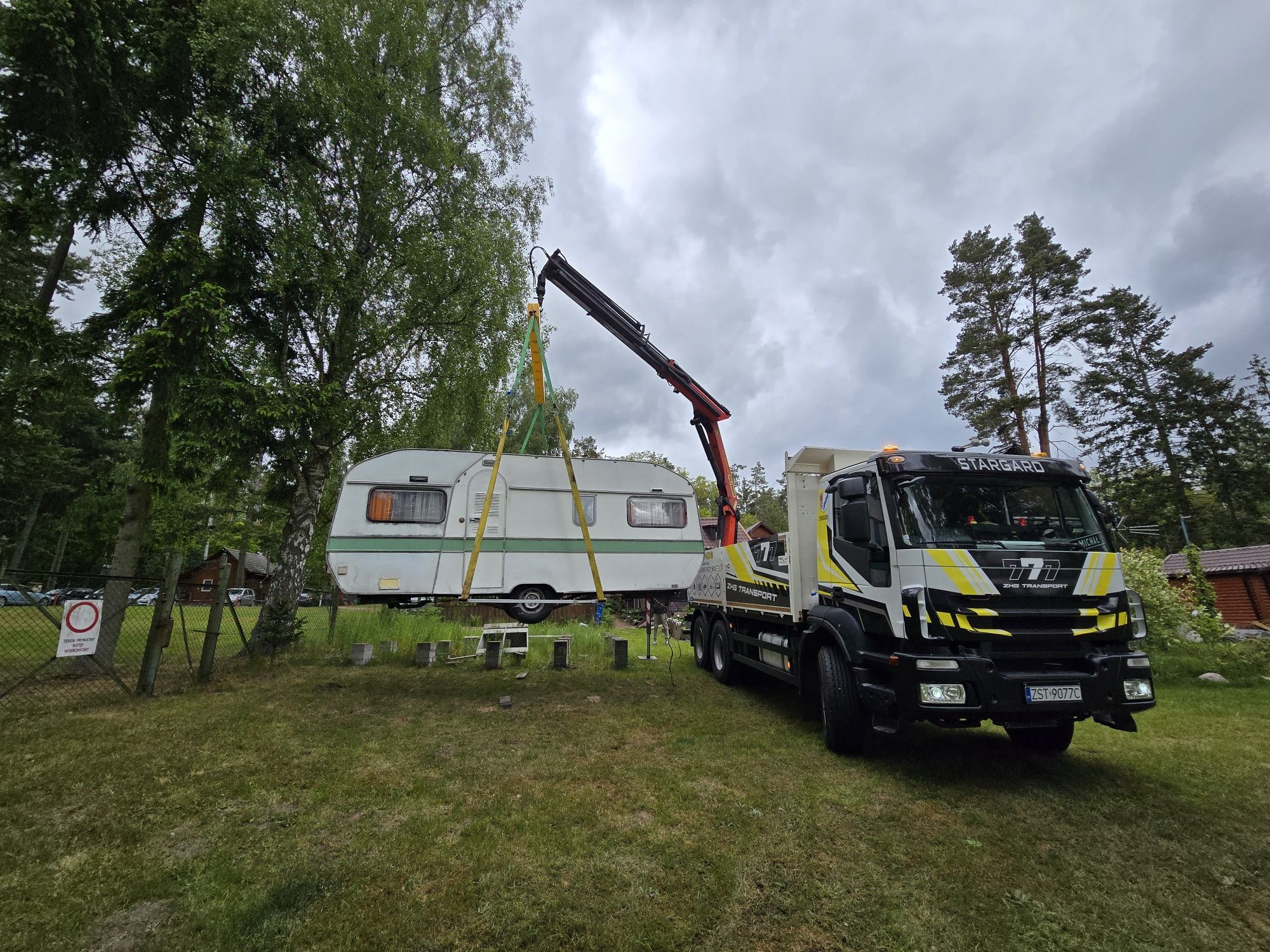 Usługi Dźwigowe HDS Stargard ,Transport Ciężarowy , Montaż