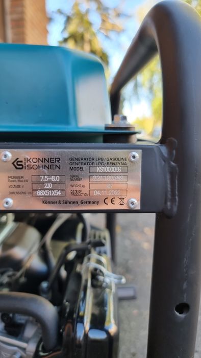 Генератор Konner&Sohnen 10000E G