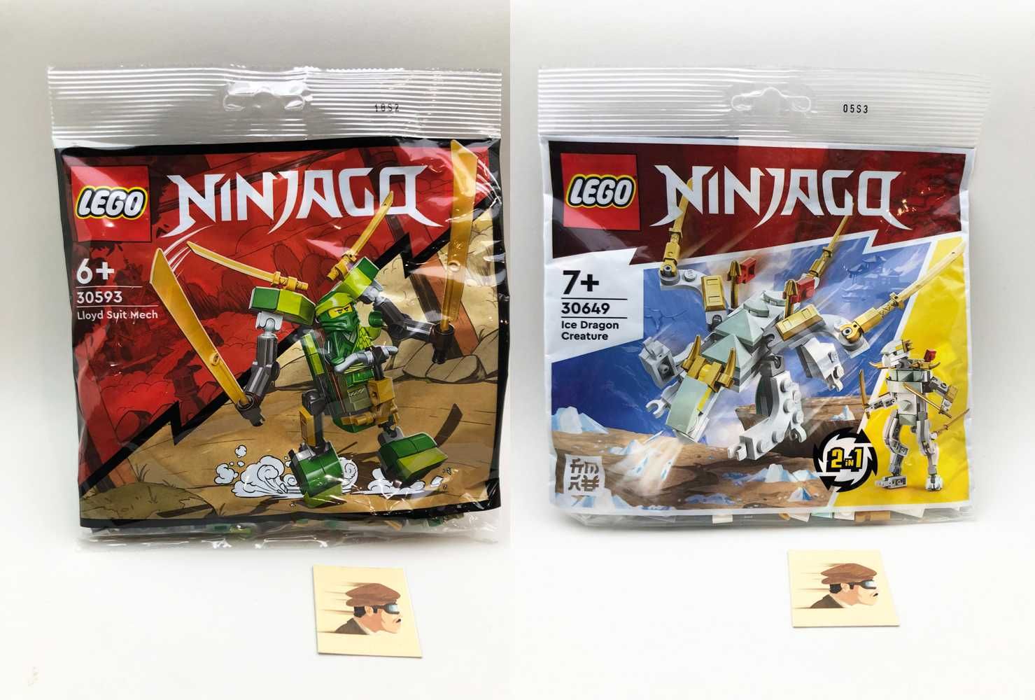 LEGO NINJAGO POLYBAGS Minifiguras - Grande Coleção com Raridades
