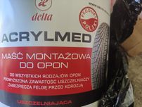 Pasta do opon uszczelniająca pasta montażowa