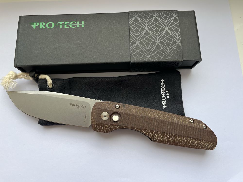 Нож складной Vero Engineering + Pro-Tech Synapse Auto Knife