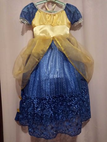 Карнавальное нарядное платье викторианский стиль Принцесса Белоснежка