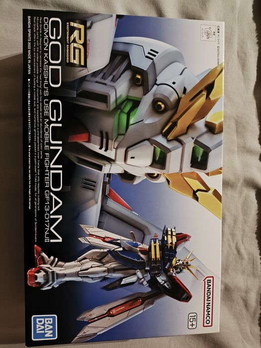 Real Grade - God Gundam Model Kit