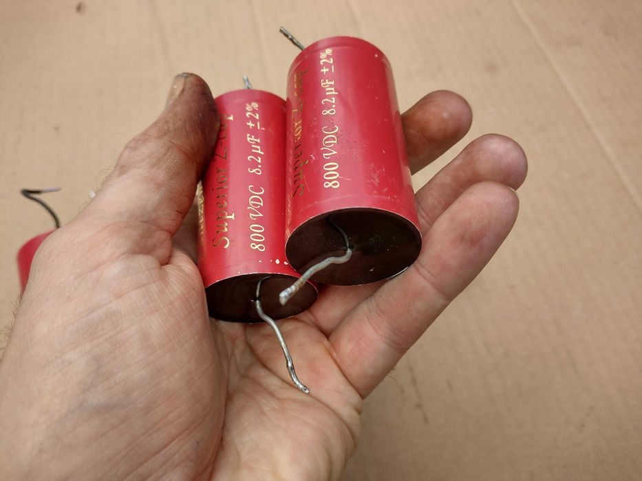 Аудіоконденсатори jantzen 10мкф 8,2 hi-fi конденсатор поліпроленовий